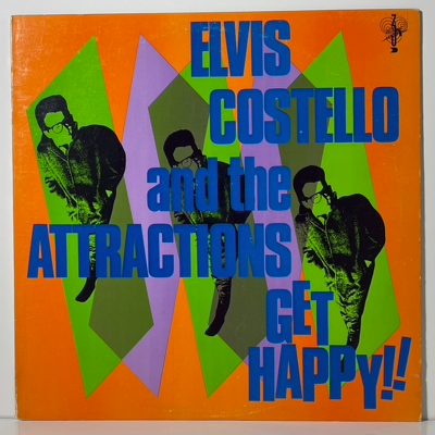 Elvis Costello And The Attractions ‎– Get Happy!!