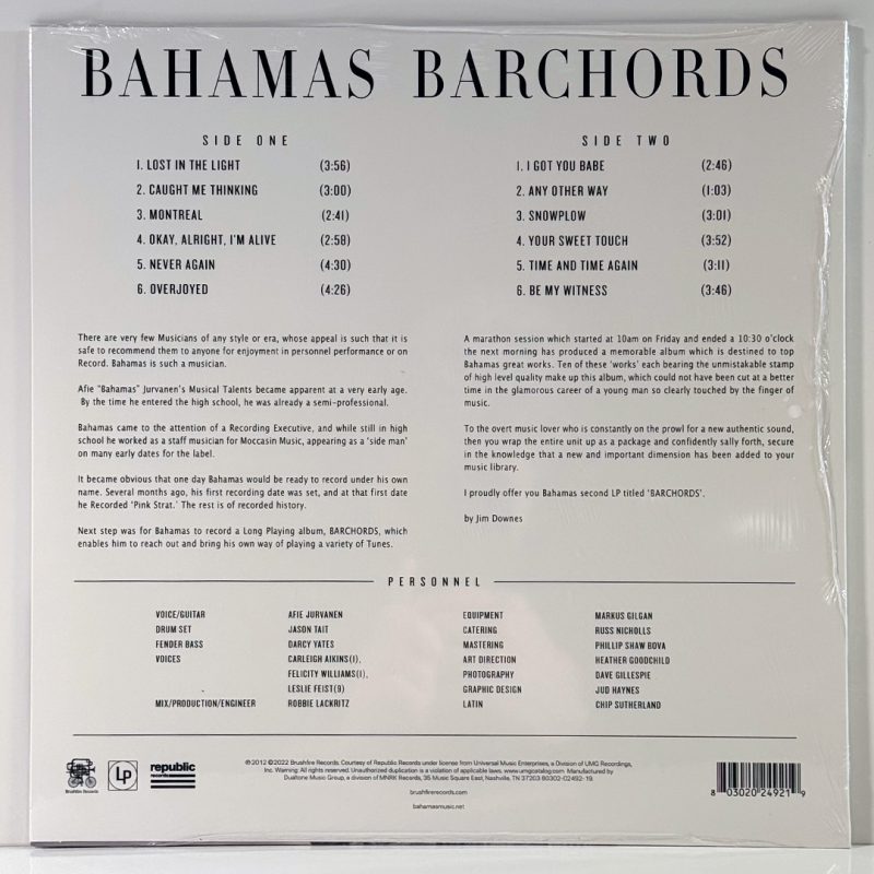 Bahamas - Barchords